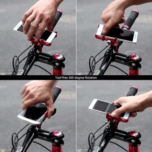 GUB hliníkový držiak na mobil na elektrickú kolobežku